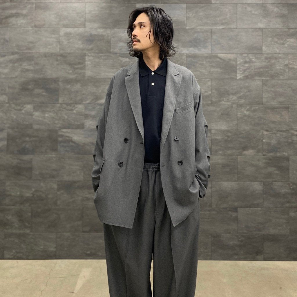 TECH WIDE EASY 2P TROUSERS #GRAY [BP-31023]