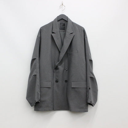 TECH DOUBLE-BREASTED JACKET #GRAY [BJ-53023]
