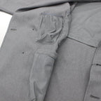 科技雙排扣外套#灰色 [BJ-53023]