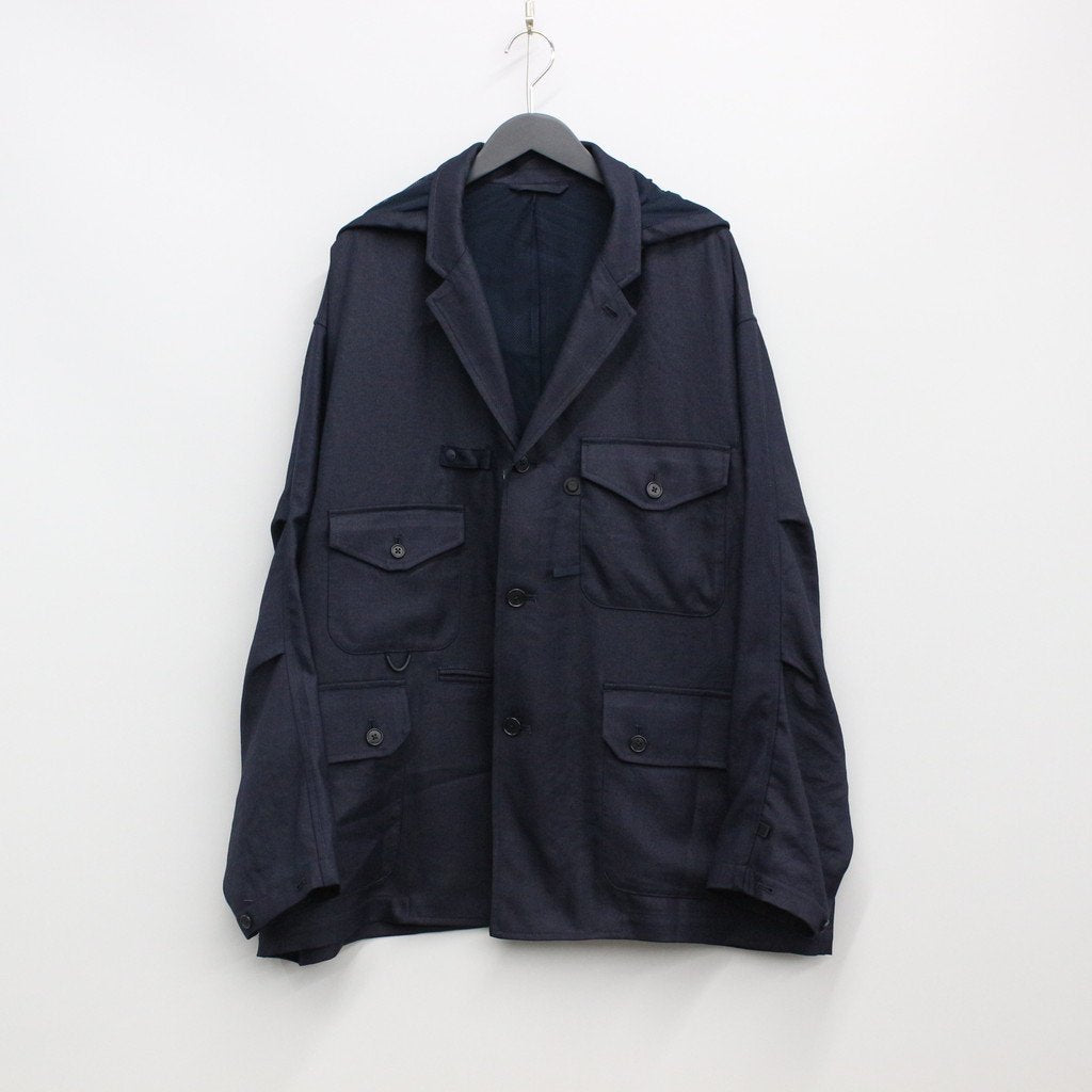 TECH SAFARI JACKET #D-NAVY [BJ-52023]