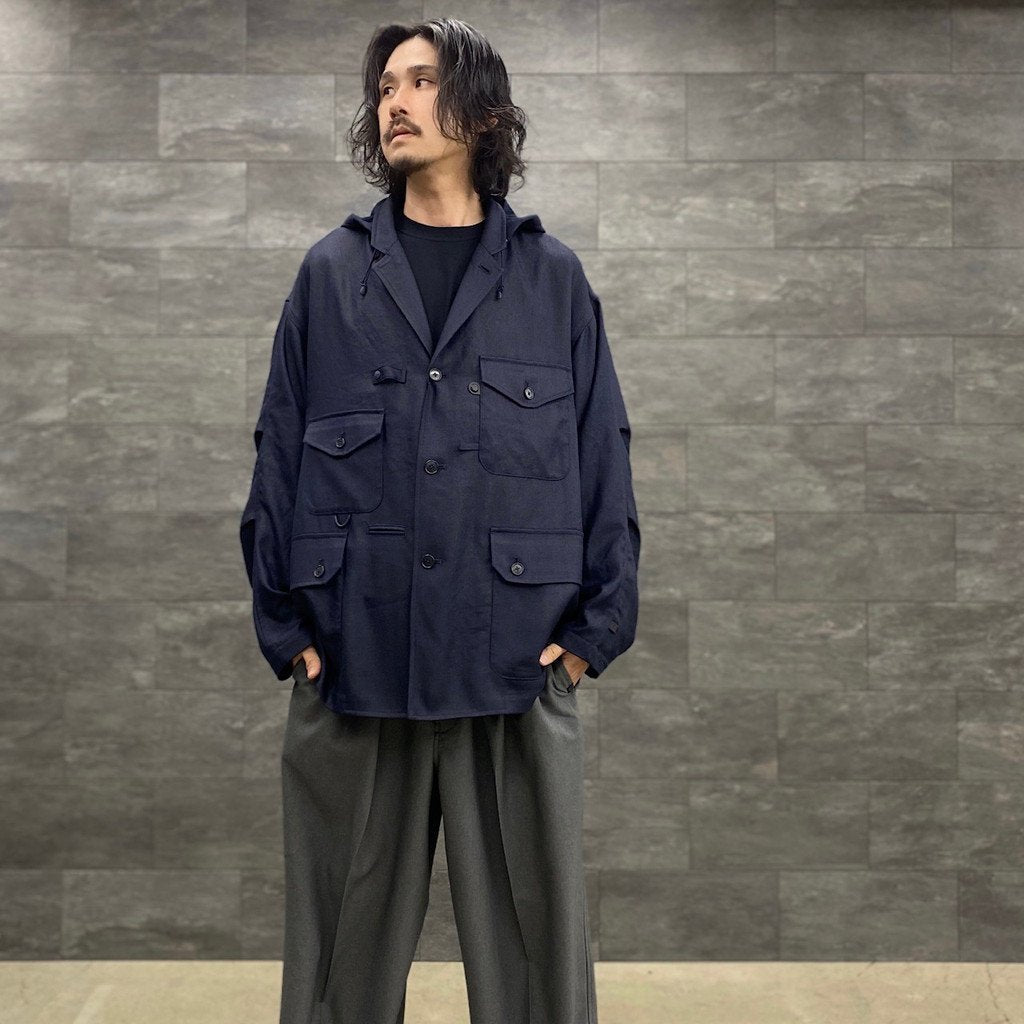 TECH SAFARI JACKET #D-NAVY [BJ-52023]