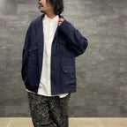 TECH SAFARI JACKET #D-NAVY [BJ-52023]