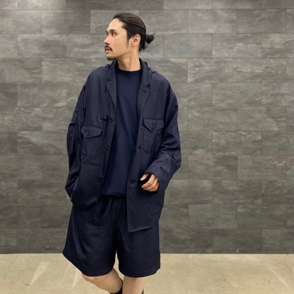 TECH SAFARI JACKET #D-NAVY [BJ-52023]