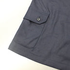 TECH SAFARI JACKET #D-NAVY [BJ-52023]