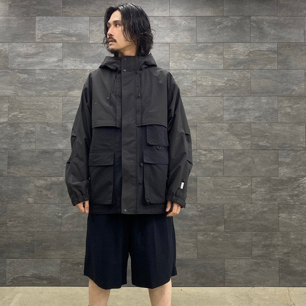 TECH LOGGER MOUNTAIN PARKA #BLACK [BJ-24023]