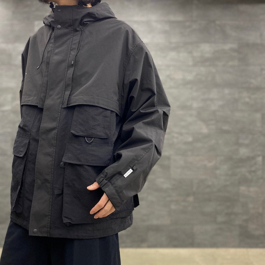 TECH LOGGER MOUNTAIN PARKA #BLACK [BJ-24023]
