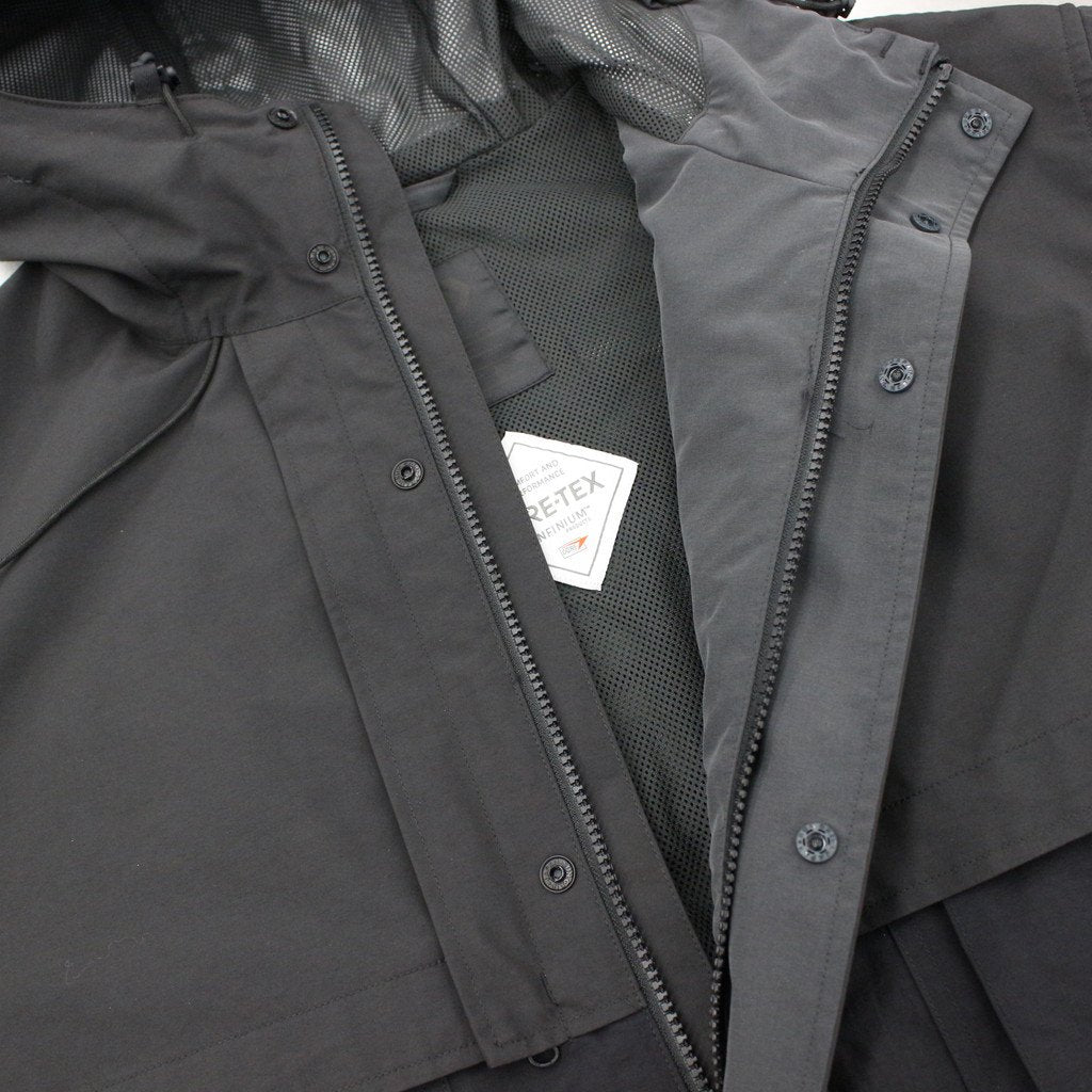 TECH LOGGER MOUNTAIN PARKA #BLACK [BJ-24023]