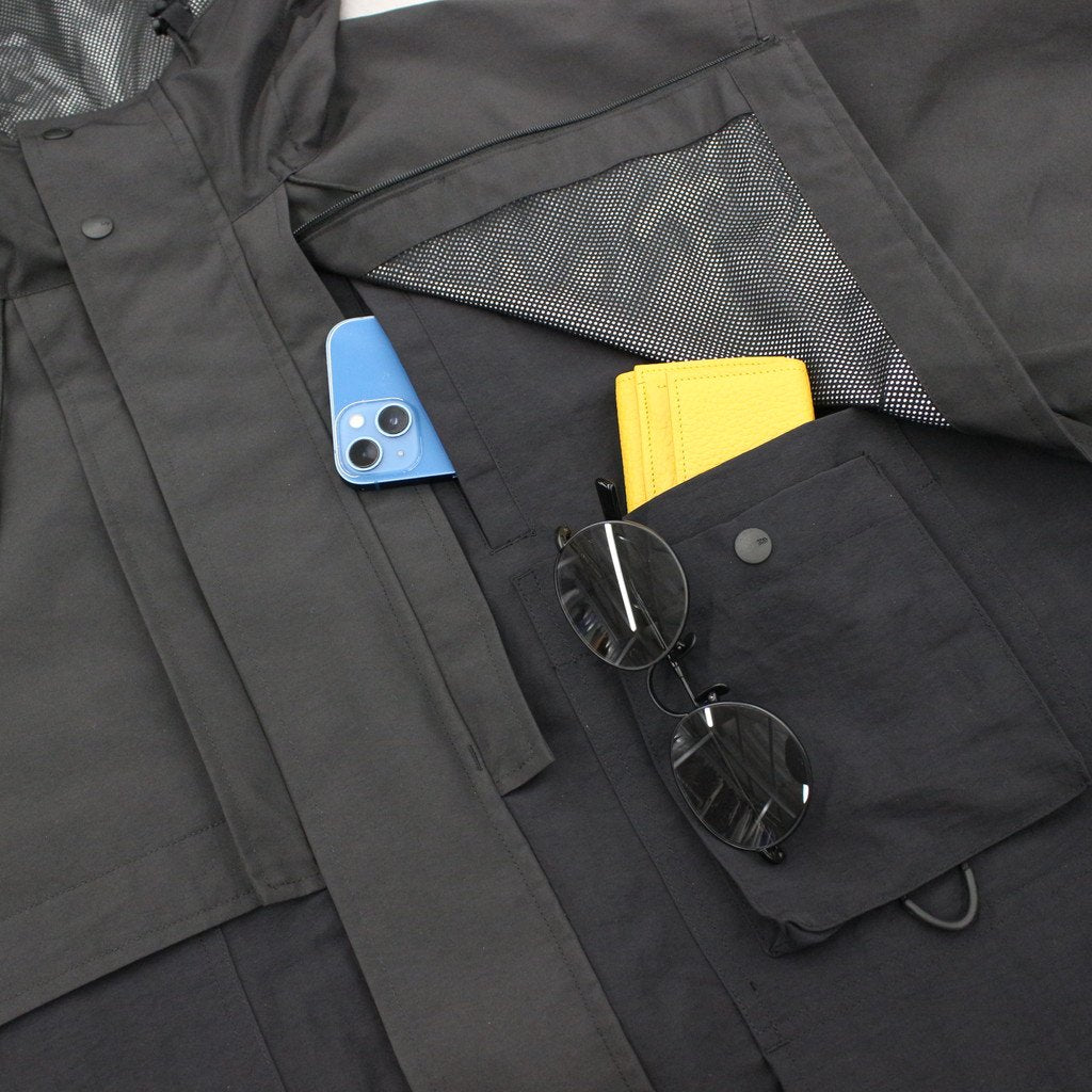 TECH LOGGER MOUNTAIN PARKA #BLACK [BJ-24023]