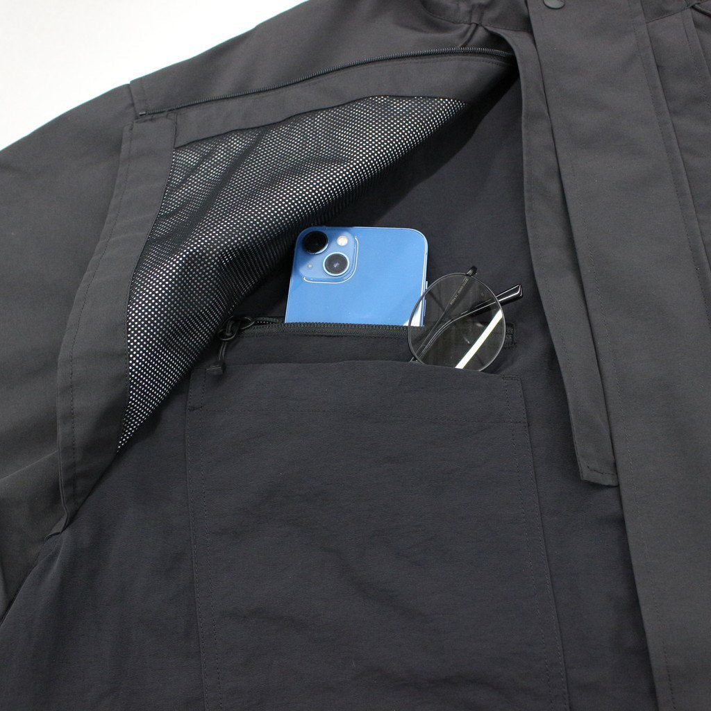 TECH LOGGER MOUNTAIN PARKA #BLACK [BJ-24023]