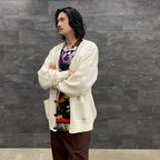 CLASSIC CARDIGAN -TYPE 1- #WHITE [23SS-WMK-KN03]