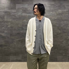 CLASSIC CARDIGAN -TYPE 1- #WHITE [23SS-WMK-KN03]