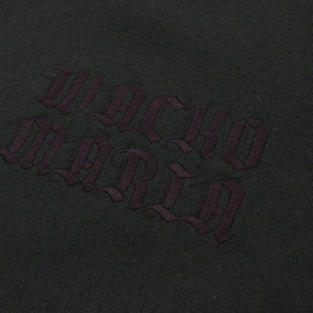 LEATHER VARSITY JACKET -TYPE 3- #D-GREEN [23SS-WMO-BL07]