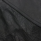 LEATHER VARSITY JACKET -TYPE 3- #D-GREEN [23SS-WMO-BL07]