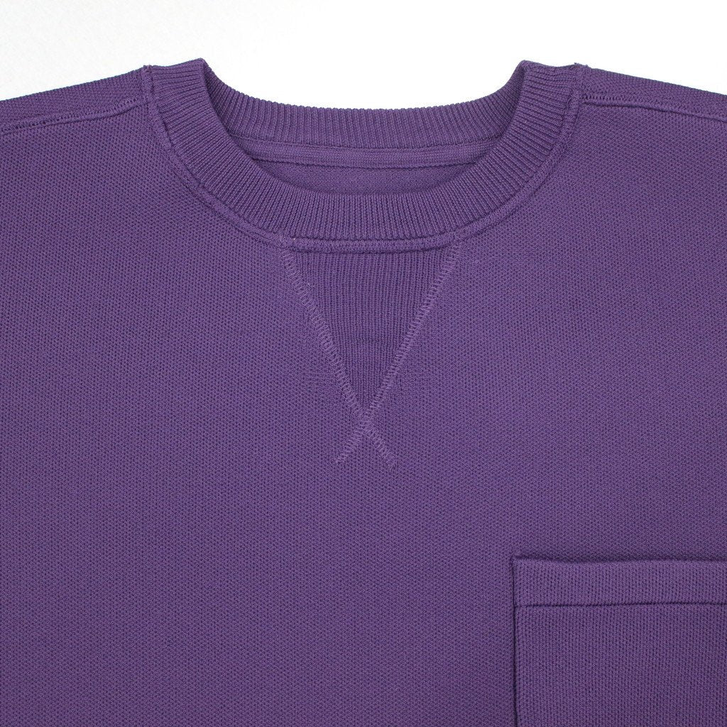 SPRING KNIT CREWNECK #PURPLE [23SS-KN04-7336]