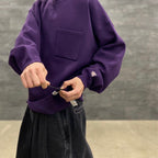 SPRING KNIT CREWNECK #PURPLE [23SS-KN04-7336]