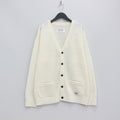 MOHAIR CARDIGAN #WHITE [23SS-WMK-KN06]
