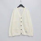 MOHAIR CARDIGAN #WHITE [23SS-WMK-KN06]