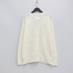 MOHAIR CARDIGAN #WHITE [23SS-WMK-KN06]