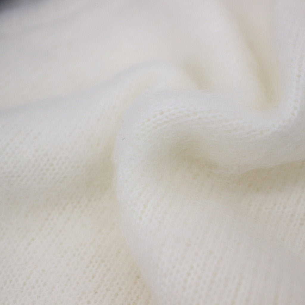 MOHAIR CARDIGAN #WHITE [23SS-WMK-KN06]