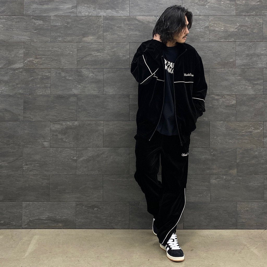 VELVET PANTS -B- #BLACK [23SS-WMO-TP07] _ WACKO MARIA | ワコマリア