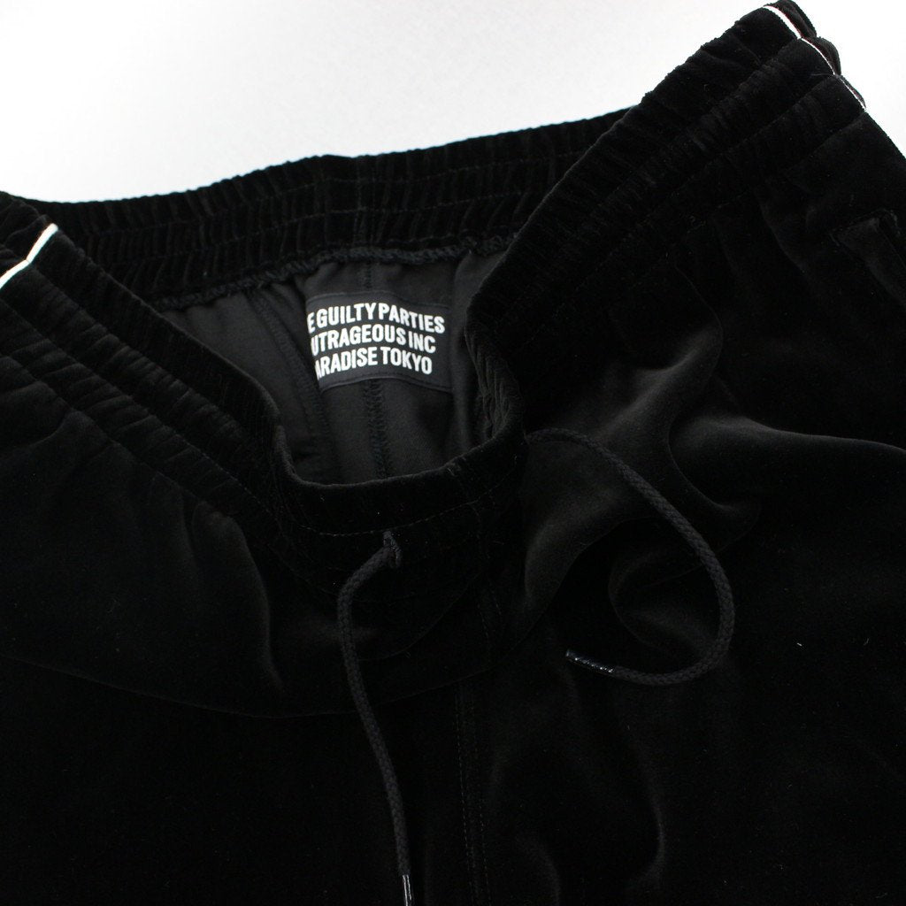 VELVET PANTS -B- #BLACK [23SS-WMO-TP07]