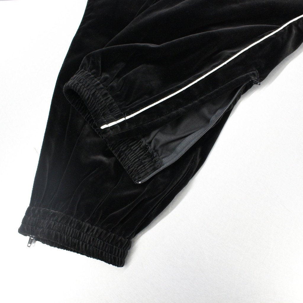 VELVET PANTS -B- #BLACK [23SS-WMO-TP07]