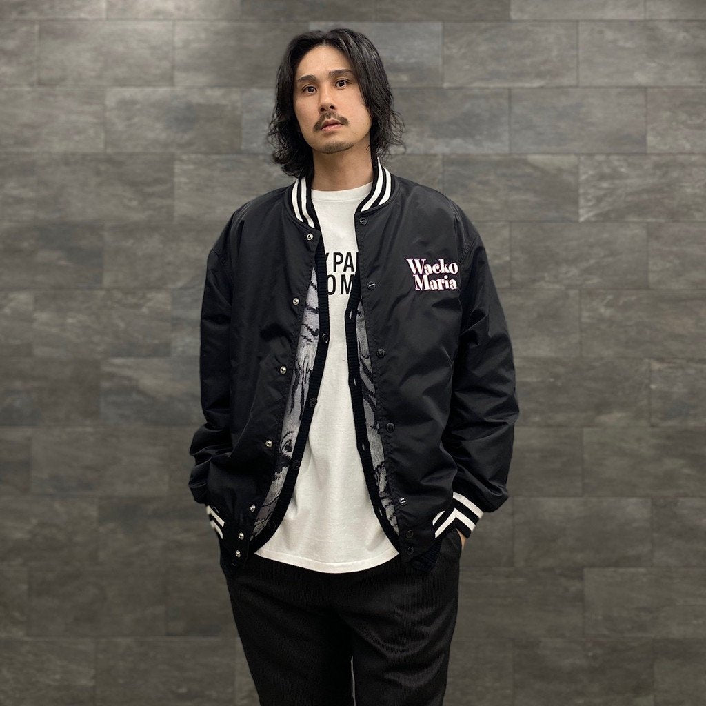VARSITY JACKET -TYPE 3- #BLACK [23SS-WMO-BL10]