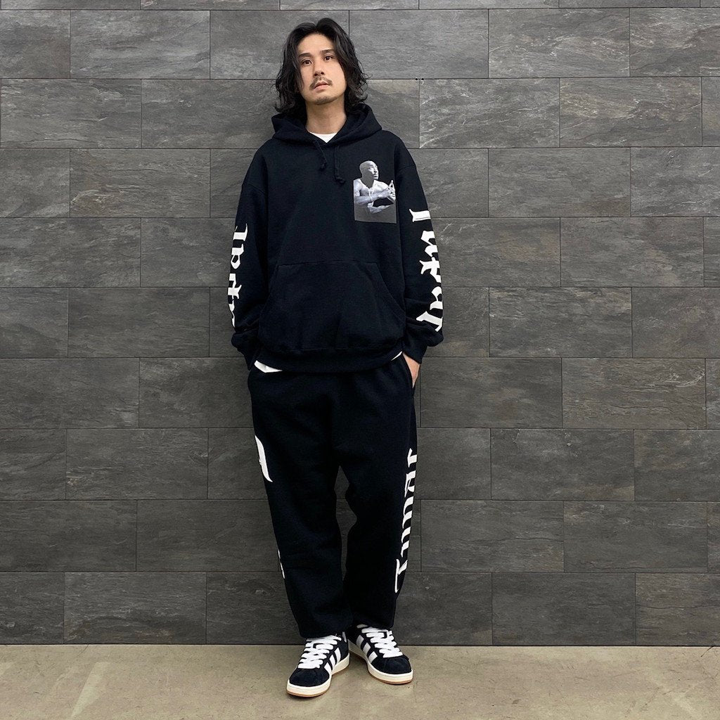 TUPAC | HEAVY WEIGHT SWEAT PANTS #BLACK [TUPAC-WM-SP01]