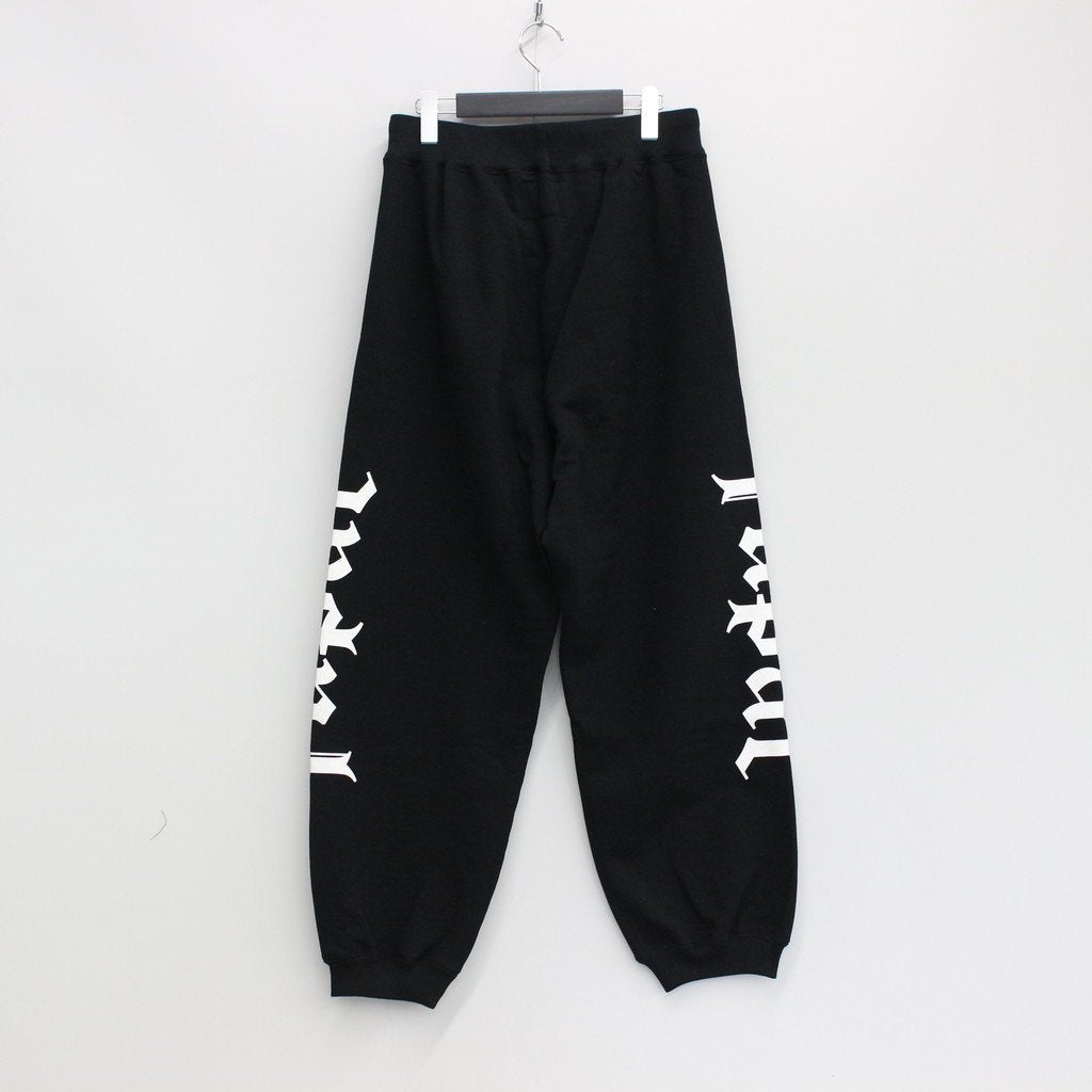 TUPAC | HEAVY WEIGHT SWEAT PANTS #BLACK [TUPAC-WM-SP01]