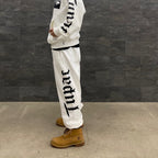 TUPAC | HEAVY WEIGHT SWEAT PANTS #WHITE [TUPAC-WM-SP01]