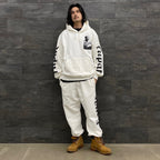 TUPAC | HEAVY WEIGHT SWEAT PANTS #WHITE [TUPAC-WM-SP01]