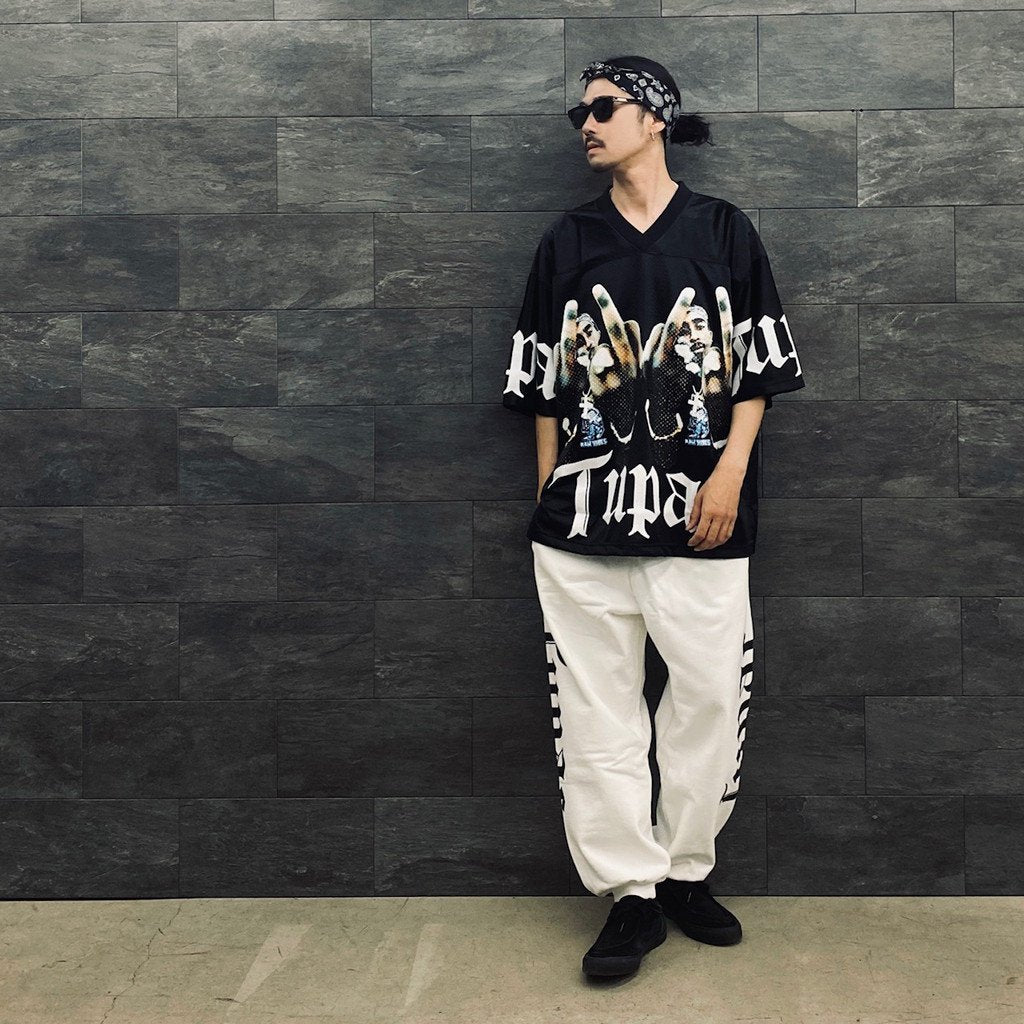 TUPAC | HEAVY WEIGHT SWEAT PANTS #WHITE [TUPAC-WM-SP01]