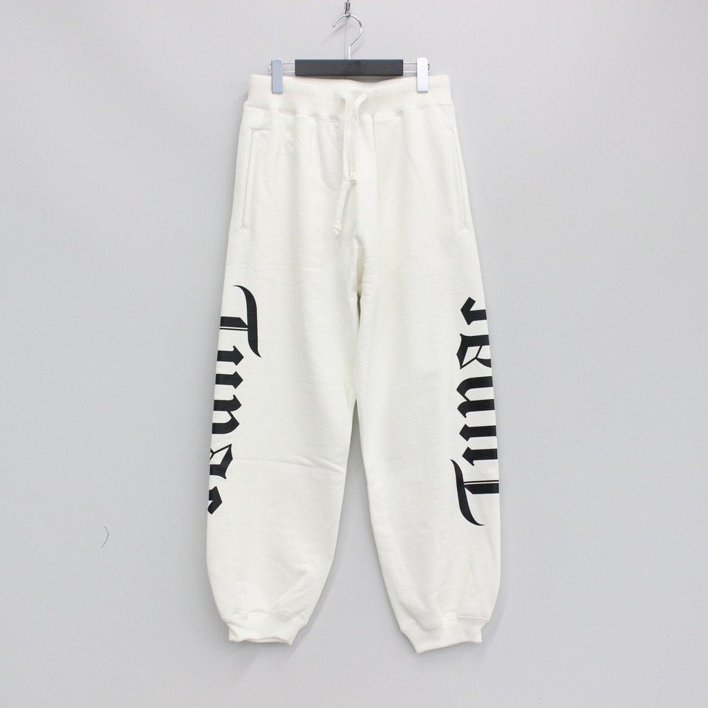 TUPAC | HEAVY WEIGHT SWEAT PANTS #WHITE [TUPAC-WM-SP01]