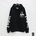 TUPAC | HEAVY WEIGHT PULLOVER HOODED SWEAT SHIRT -TYPE 1- #BLACK [TUPAC-WM-SS02]
