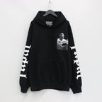 TUPAC | HEAVY WEIGHT PULLOVER HOODED SWEAT SHIRT -TYPE 1- #BLACK [TUPAC-WM-SS02]