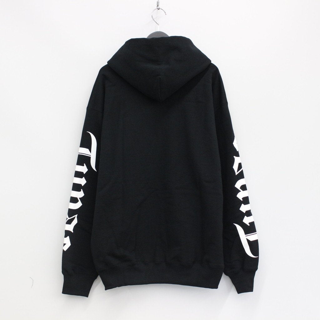TUPAC | HEAVY WEIGHT PULLOVER HOODED SWEAT SHIRT -TYPE 1- #BLACK [TUPAC-WM-SS02]