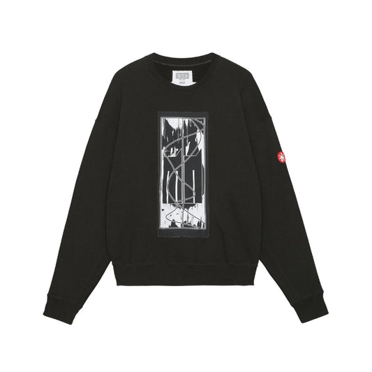 TRAJECTORY CREW NECK #BLACK [CES23CS02]