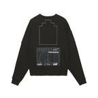 TRAJECTORY CREW NECK #BLACK [CES23CS02]