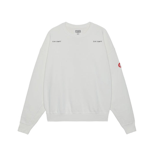 WASHED CREW NECK #WHITE [CES23CS04]