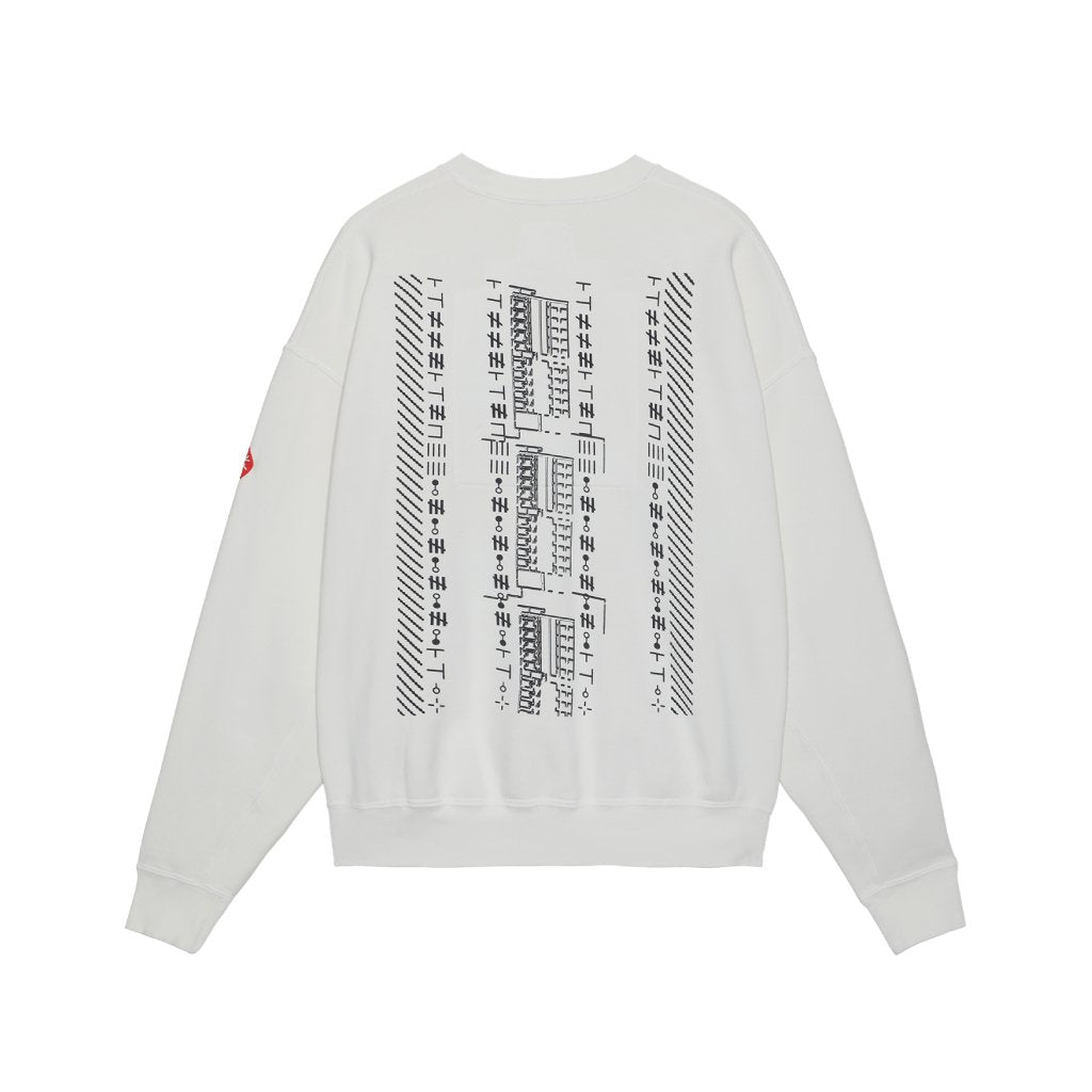 C.E シーイー 22SS MD INCENTIVES CREW NECK スウェット XL ホワイト