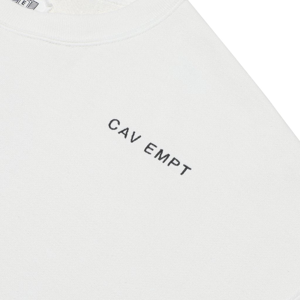 WASHED CREW NECK #WHITE [CES23CS04]