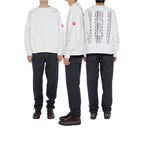 WASHED CREW NECK #WHITE [CES23CS04]
