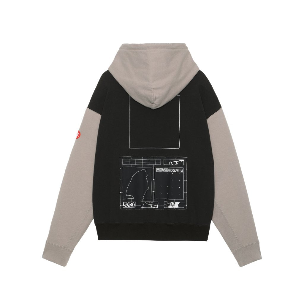 DICHROMATIC HOODY #GREY [CES23CS10]