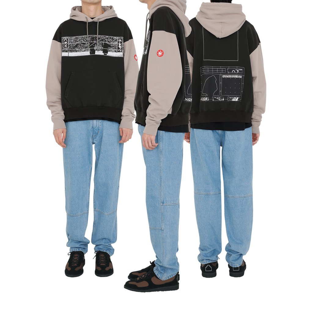 DICHROMATIC HOODY #GREY [CES23CS10]