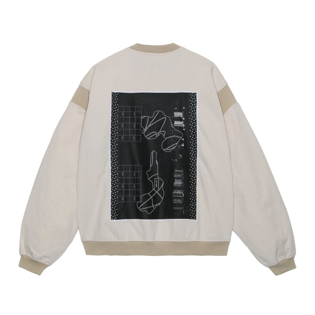 COUNTERFEIT LIFE BUTTON JACKET #BEIGE [CES23JK12]