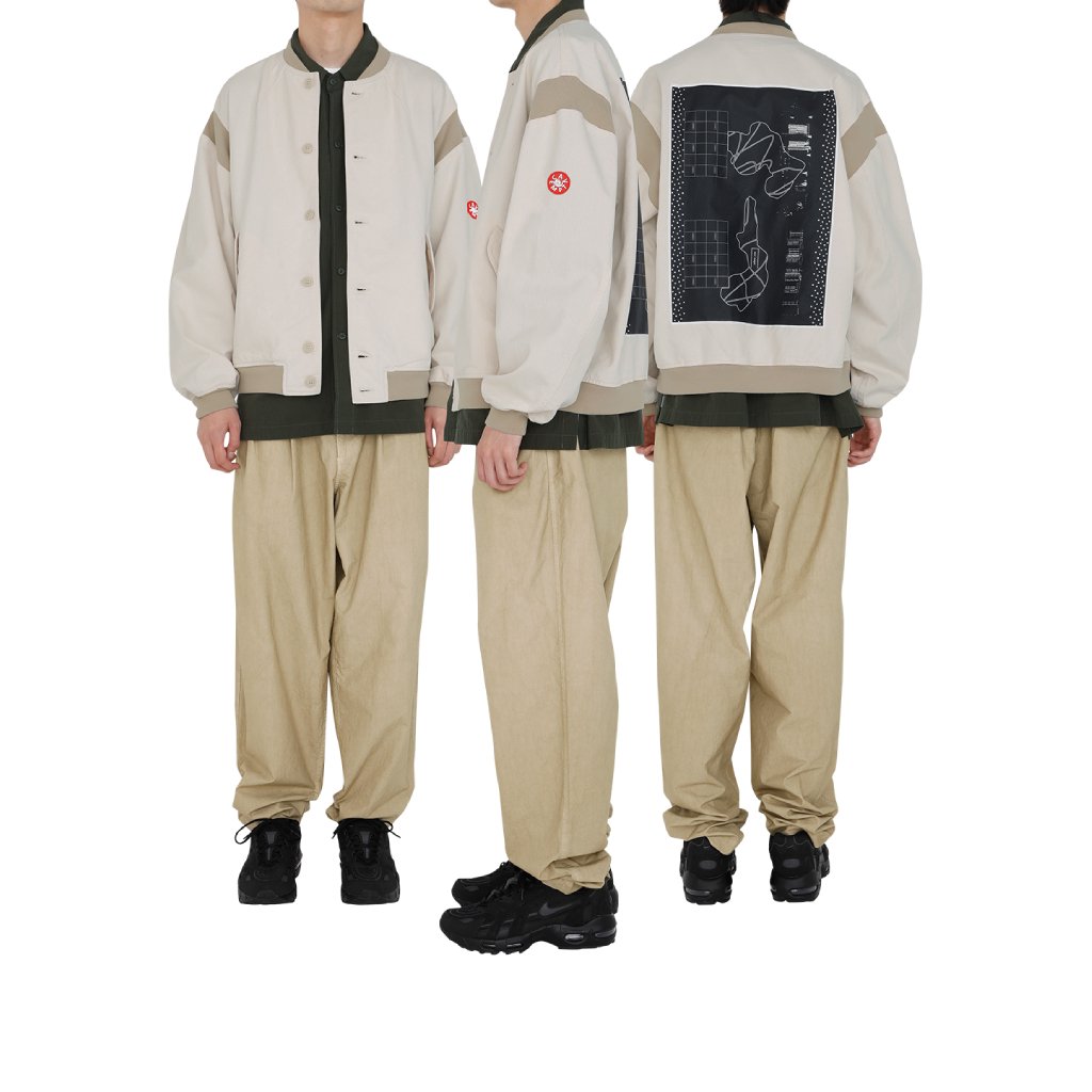 COUNTERFEIT LIFE BUTTON JACKET #BEIGE [CES23JK12]