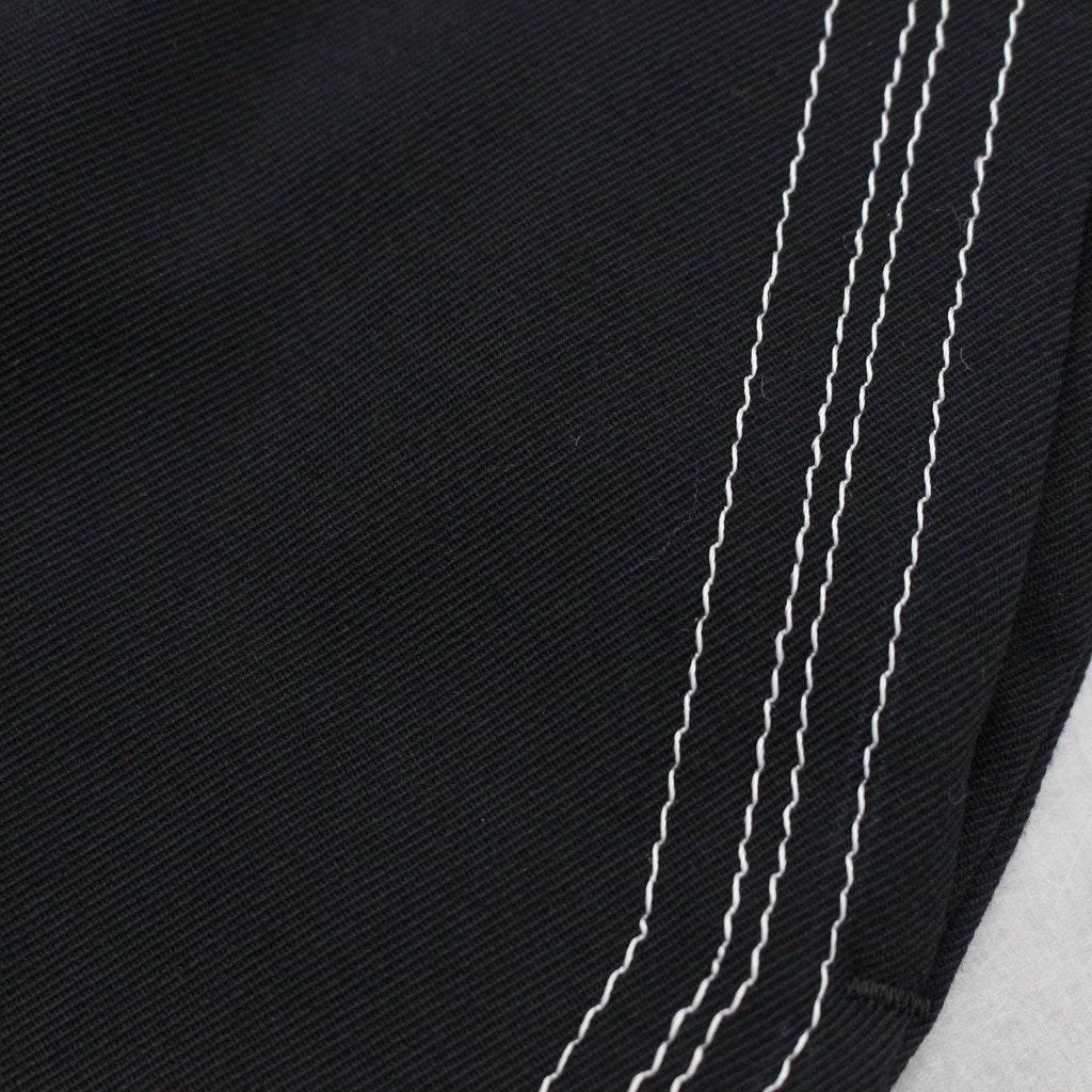 4 STITCHES WIDE SLACKS #BLACK [SC2310-PN06]