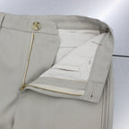 4 針寬休閒褲#米色 [SC2310-PN06]