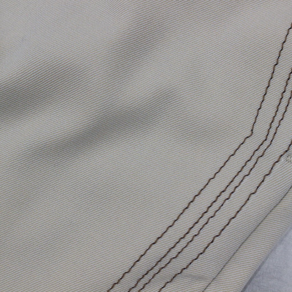 4 針寬休閒褲#米色 [SC2310-PN06]