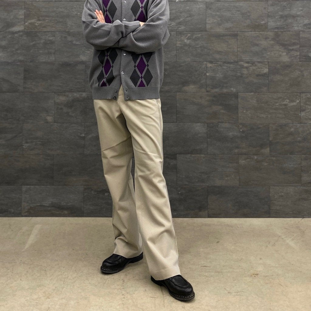 4 針寬休閒褲#米色 [SC2310-PN06]